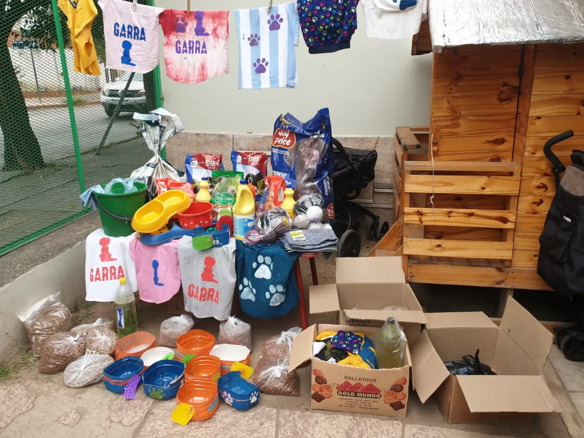 Donación de materiales